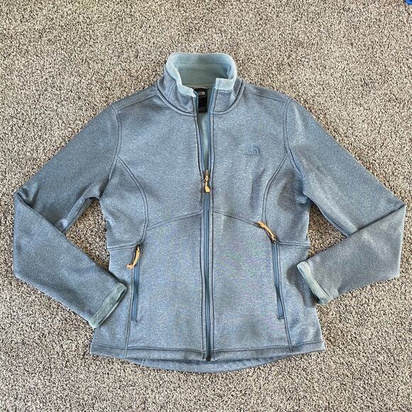 The North Face Women’s Agave Fleece Jacket in Blue - Size: Medium - Picture 6 of 6